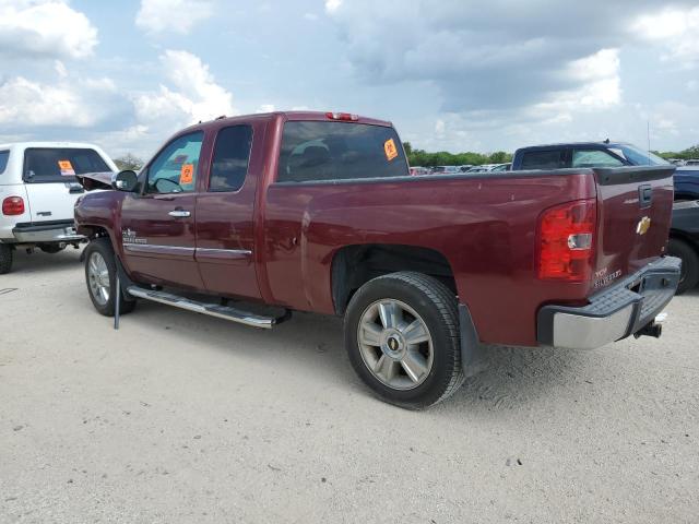 1GCRCSE06DZ380594 - 2013 CHEVROLET SILVERADO C1500 LT RED photo 2