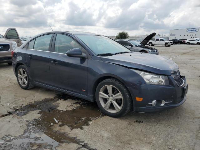 1G1PE5SB3E7241912 - 2014 CHEVROLET CRUZE LT BLUE photo 4