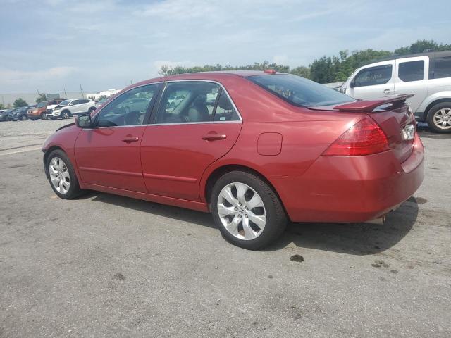 1HGCM66537A080939 - 2007 HONDA ACCORD EX RED photo 2