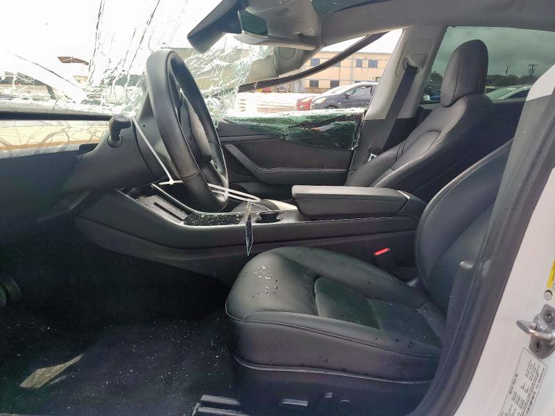 5YJ3E1EA8KF362779 - 2019 TESLA MODEL 3 Beyaz fotoğraf 7