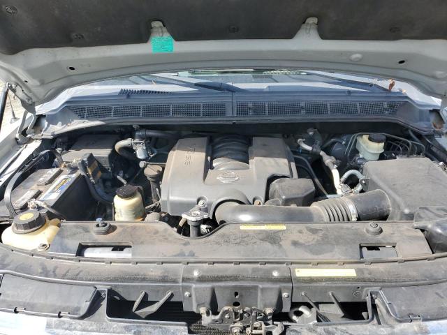 1N6AA07B55N501563 - 2005 NISSAN TITAN XE SILVER photo 11