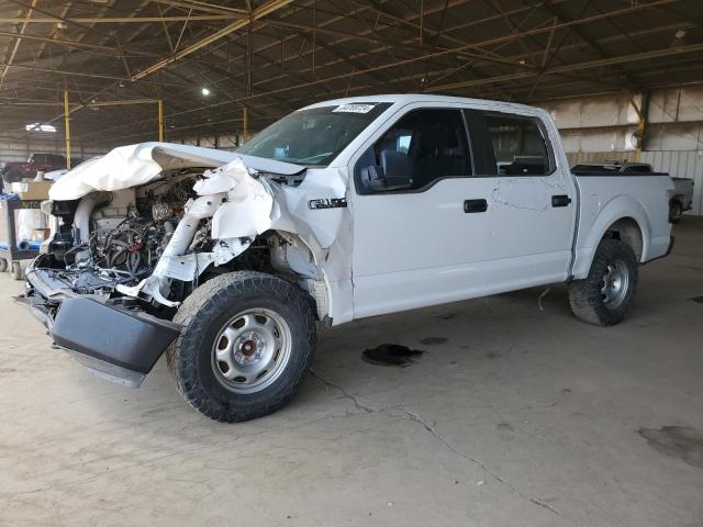 1FTEW1E46KFA22283 - 2019 FORD F150 SUPERCREW WHITE photo 1