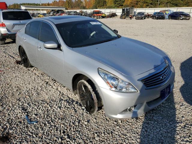 JN1CV6AP6FM503503 - 2015 INFINITI Q40 SILVER photo 9