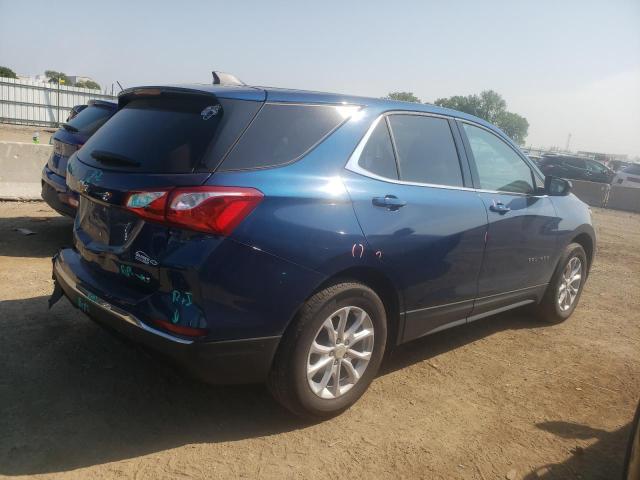 3GNAXKEV6LL330594 - 2020 CHEVROLET EQUINOX LT BLUE photo 3