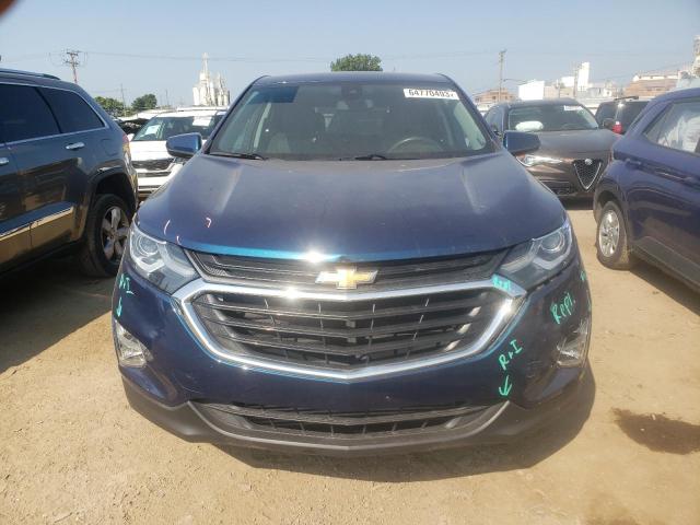 3GNAXKEV6LL330594 - 2020 CHEVROLET EQUINOX LT BLUE photo 5