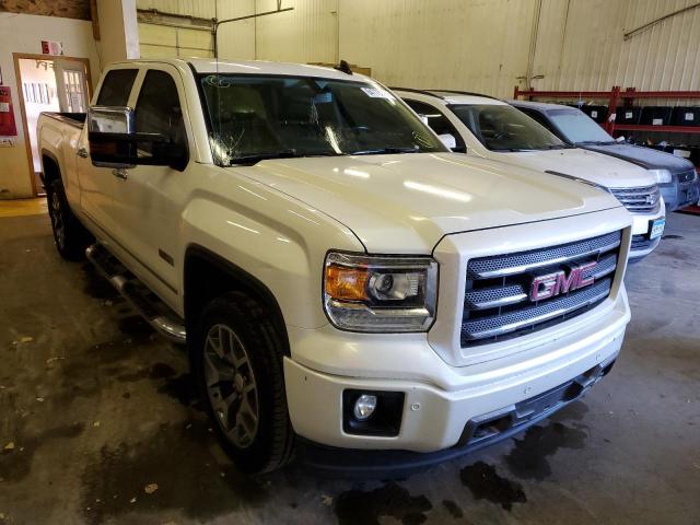 3GTU2VEC2FG285087 - 2015 GMC SIERRA K1500 SLT WHITE photo 1