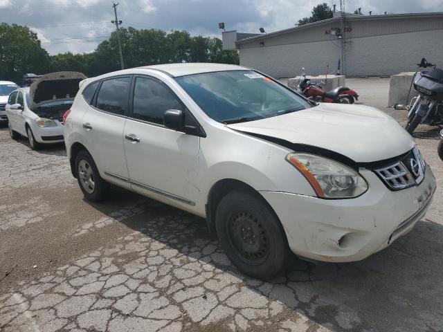 JN8AS5MV3DW106631 - 2013 NISSAN ROGUE S WHITE photo 4