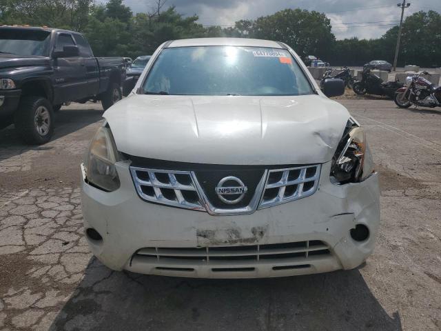 JN8AS5MV3DW106631 - 2013 NISSAN ROGUE S WHITE photo 5