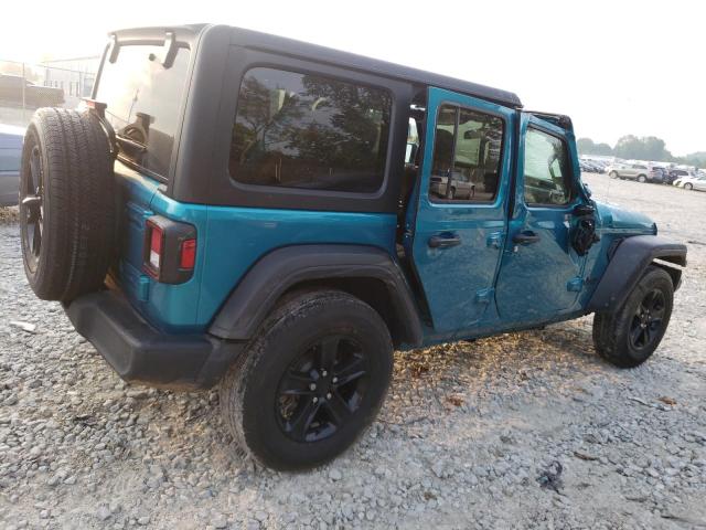 1C4HJXDG9LW327255 - 2020 JEEP WRANGLER U SPORT BLUE photo 3