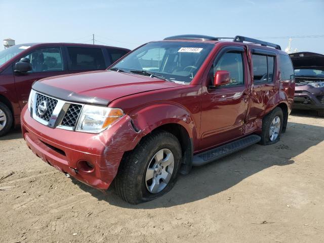 5N1AR18W96C624004 - 2006 NISSAN PATHFINDER LE 红色 照片 1