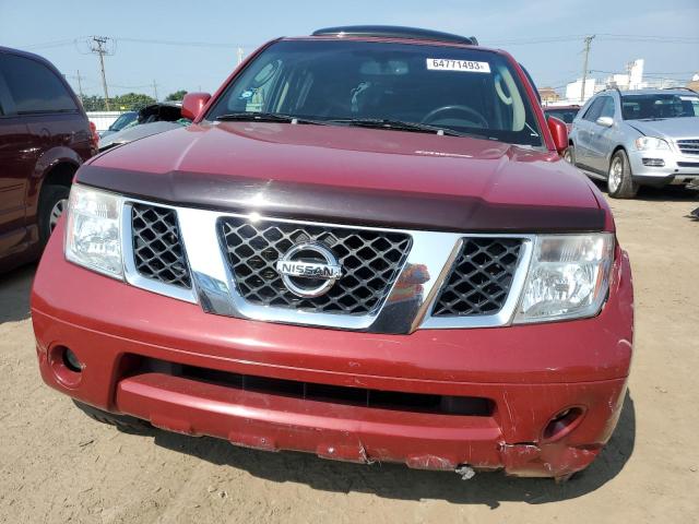 5N1AR18W96C624004 - 2006 NISSAN PATHFINDER LE 红色 照片 5