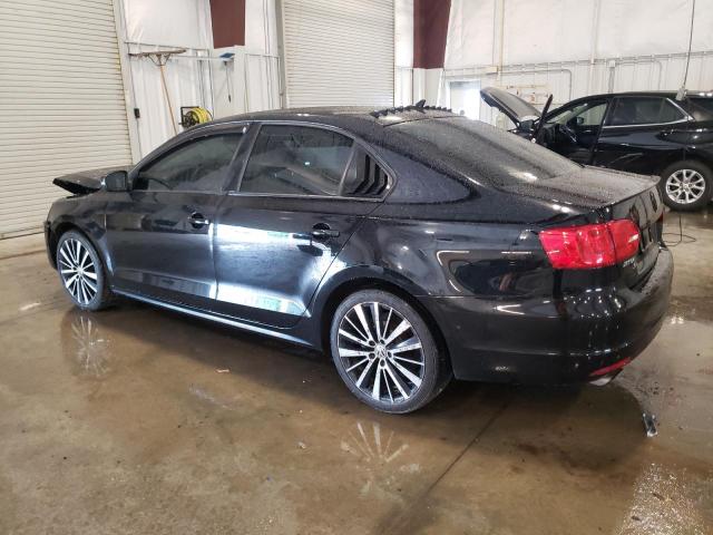 3VWD07AJ7EM374446 - 2014 VOLKSWAGEN JETTA SE BLACK photo 2