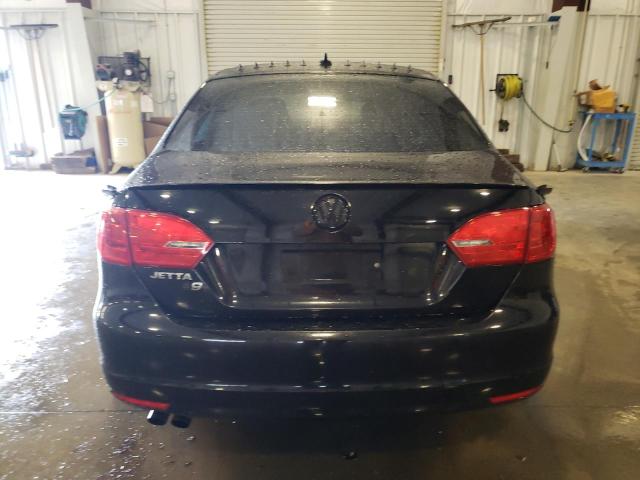 3VWD07AJ7EM374446 - 2014 VOLKSWAGEN JETTA SE BLACK photo 6