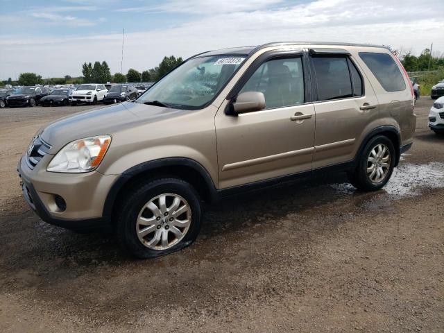 JHLRD78925C813842 - 2005 HONDA CR-V SE BEIGE photo 1