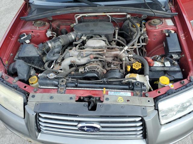 JF1SG67656H710450 - 2006 SUBARU FORESTER 2.5X LL BEAN RED photo 11