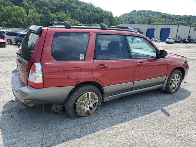 JF1SG67656H710450 - 2006 SUBARU FORESTER 2.5X LL BEAN RED photo 3