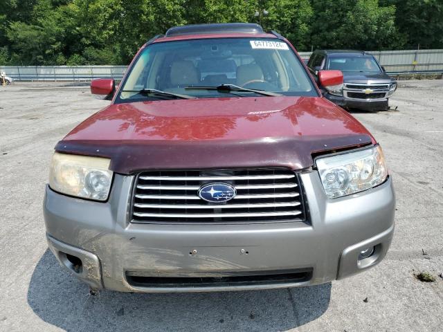 JF1SG67656H710450 - 2006 SUBARU FORESTER 2.5X LL BEAN RED photo 5