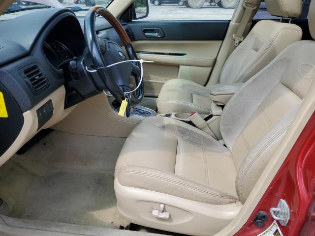 JF1SG67656H710450 - 2006 SUBARU FORESTER 2.5X LL BEAN RED photo 7