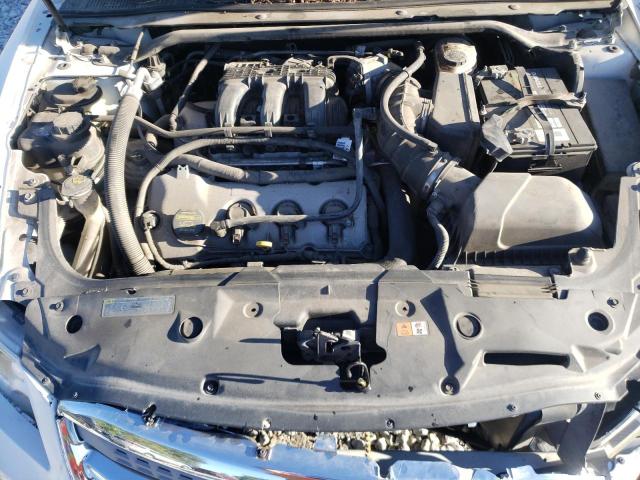 1FAHP2HW1BG142196 - 2011 FORD TAURUS SEL WHITE photo 11