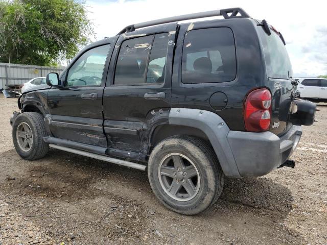 1J4GK38K55W539986 - 2005 JEEP LIBERTY RENEGADE BLACK photo 2