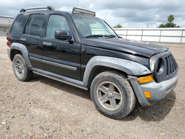 1J4GK38K55W539986 - 2005 JEEP LIBERTY RENEGADE BLACK photo 4