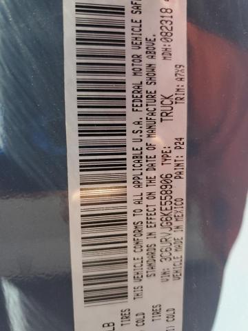 3C6URVJG6KE558906 - 2019 RAM PROMASTER 3500 HIGH ნაცრისფერი ფოტო 13