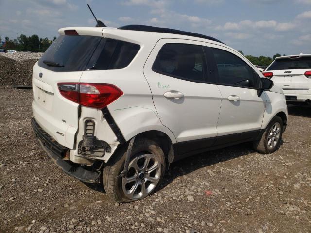 MAJ6P1UL1JC247498 - 2018 FORD ECOSPORT SE WHITE photo 3