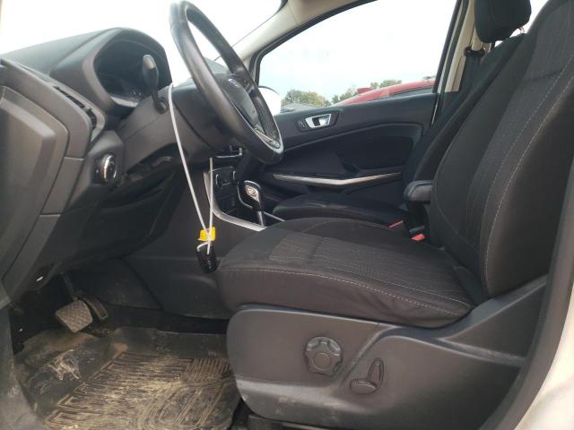 MAJ6P1UL1JC247498 - 2018 FORD ECOSPORT SE WHITE photo 7
