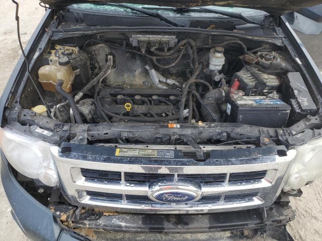 1FMCU03779KD08788 - 2009 FORD ESCAPE XLT შავი ფოტო 12