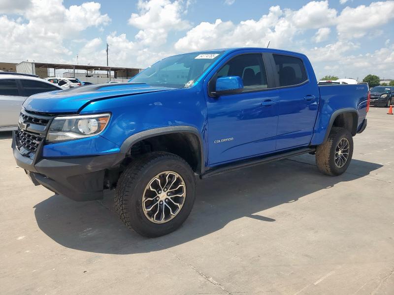 1GCGTEEN6L1104160 - 2020 CHEVROLET COLORADO ZR2 BLUE photo 1