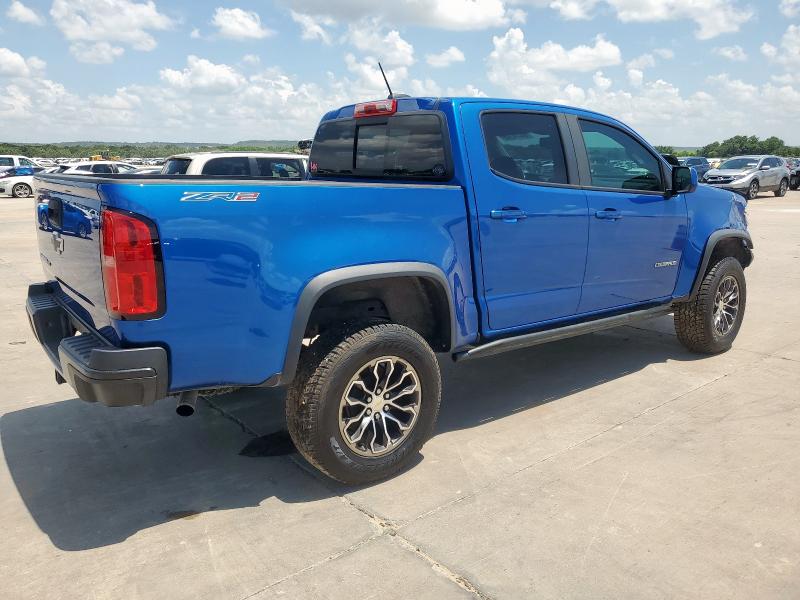 1GCGTEEN6L1104160 - 2020 CHEVROLET COLORADO ZR2 BLUE photo 3