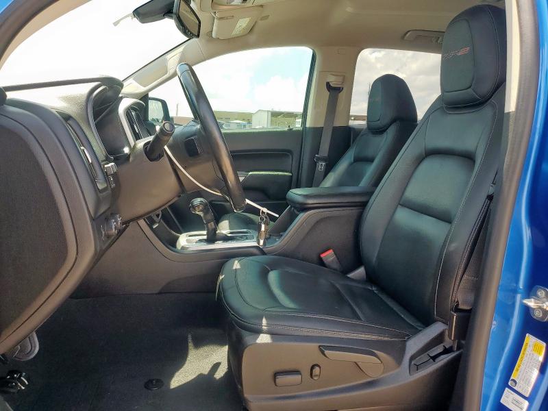 1GCGTEEN6L1104160 - 2020 CHEVROLET COLORADO ZR2 BLUE photo 7