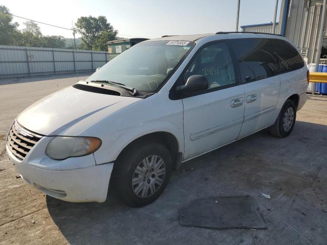 2C4GP44R35R127557 - 2005 CHRYSLER TOWN & COU LX WHITE photo 1