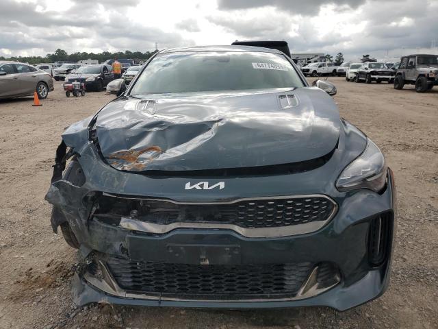 KNAE35LD6N6110657 - 2022 KIA STINGER GT LINE TEAL photo 5