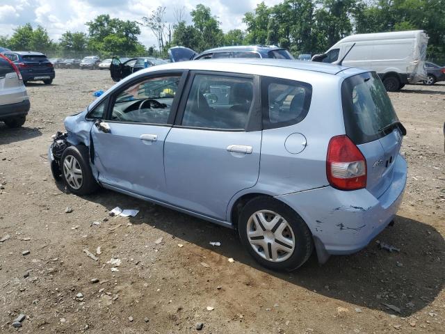 JHMGD37458S008736 - 2008 HONDA FIT BLUE photo 2