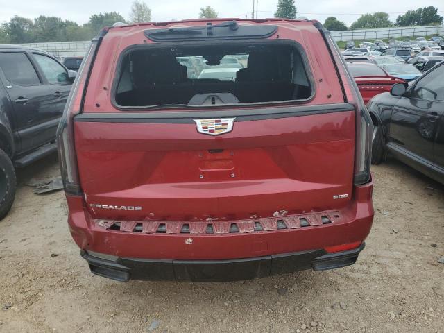 1GYS4RKLXMR478608 - 2021 CADILLAC ESCALADE ESV SPORT PLATINUM RED photo 6