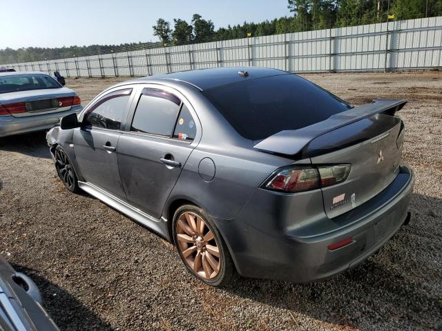 JA32U8FW4AU022468 - 2010 MITSUBISHI LANCER GTS GRAY photo 2