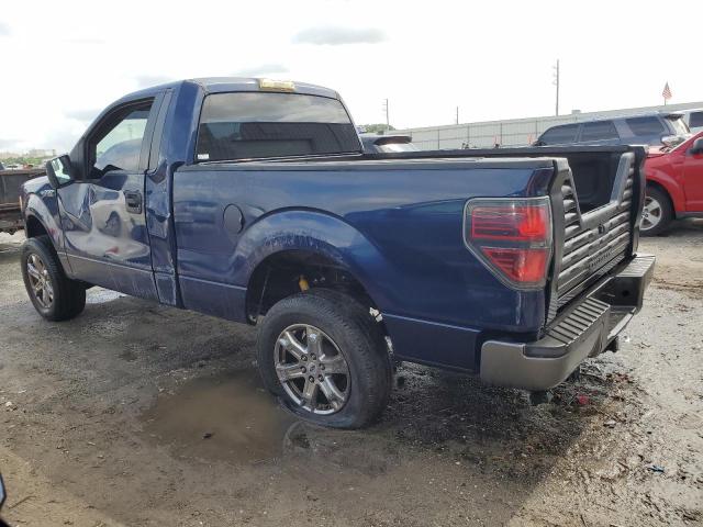 1FTMF1CM9BKD22566 - 2011 FORD F150 BLUE photo 2