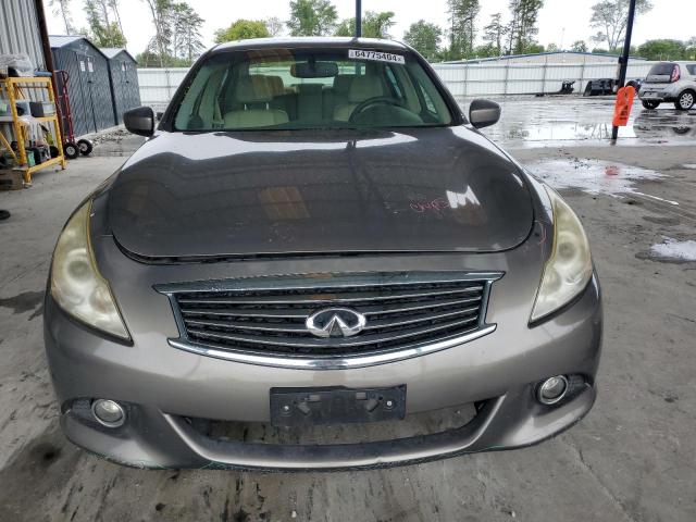 JN1CV6AR3DM352375 - 2013 INFINITI G37 TAN photo 5