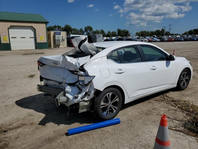 3N1AB8CV4LY253274 - 2020 NISSAN SENTRA SV WHITE photo 3