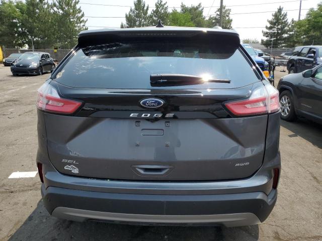 2FMPK4J97MBA34045 - 2021 FORD EDGE SEL GRAY photo 6