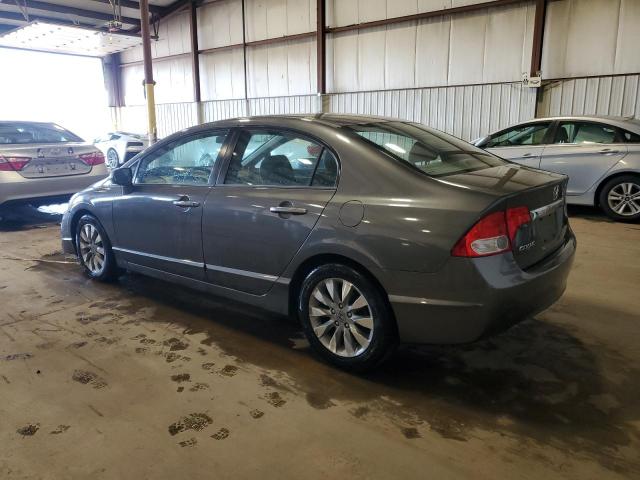 2HGFA1F82BH510649 - 2011 HONDA CIVIC EX GRAY photo 2