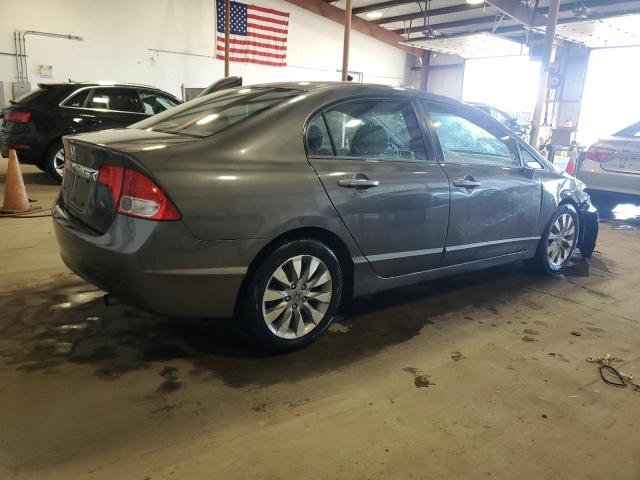 2HGFA1F82BH510649 - 2011 HONDA CIVIC EX GRAY photo 3