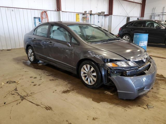 2HGFA1F82BH510649 - 2011 HONDA CIVIC EX GRAY photo 4