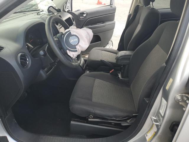 1C4NJCBB1CD503696 - 2012 JEEP COMPASS SPORT GRAY photo 7