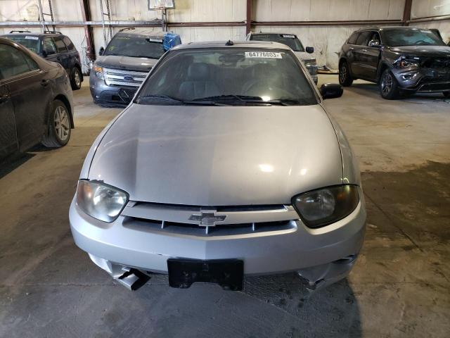 1G1JC12F347330269 - 2004 CHEVROLET CAVALIER SILVER photo 5