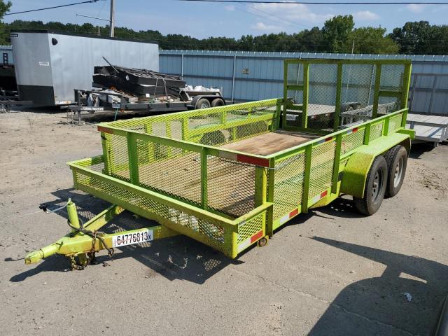 58UBU122XNA005832 - 2022 UTILITY FLATBED TR GREEN photo 2