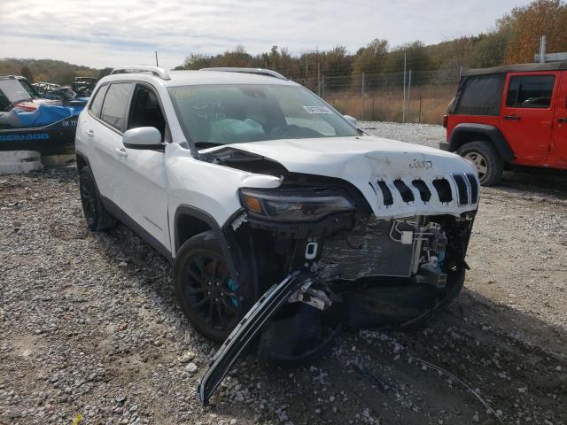 1C4PJLCBXMD156278 - 2021 JEEP CHEROKEE LATITUDE WHITE photo 1