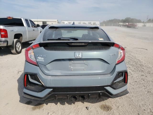 SHHFK7H40LU220828 - 2020 HONDA CIVIC SPORT GRAY photo 6