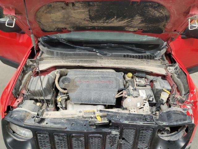 ZACNJBAB7KPK25105 - 2019 JEEP RENEGADE SPORT RED photo 12